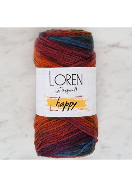 Loren Happy Ebruli El Örgü Ipi - RH017 - 34302