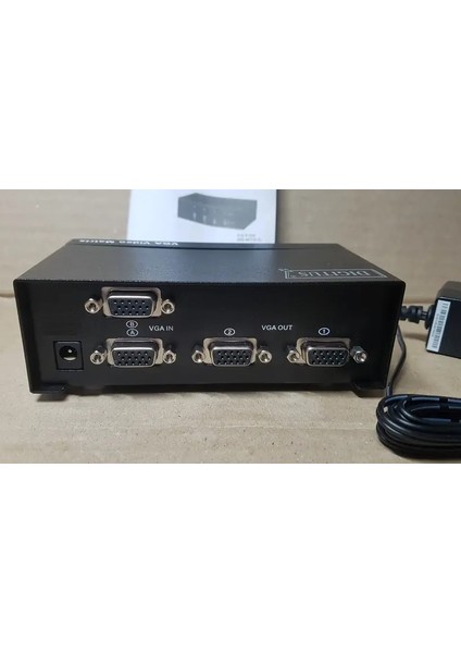 DS-47110 - Desktop 2x2-Port VGA Video Matrix - Splitter modelleri