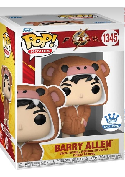 Pop Movies Dc: The Flash - Barry Allen (Monkey Robe) (Special Edition) #1345 Vinil Figür Figür