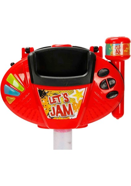 Müzikli ve Işıklı Ayaklı Kırmızı Mikrofon modelleri