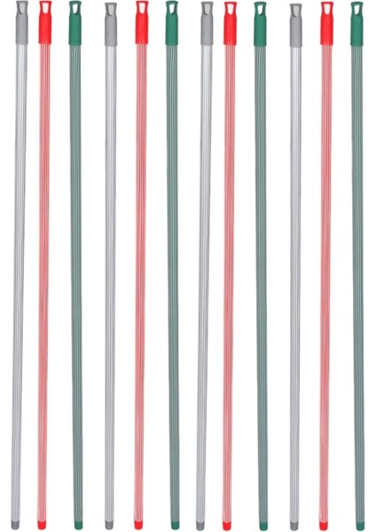 Renkli Metal Fırça Saplı 12 Parça Set, Şık ve Kullanışlı Ürünler Koleksiyonu