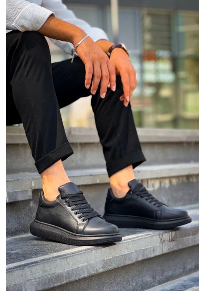 KB-DX46 Kuback Kömür Deri Günlük Erkek Ayakkabı