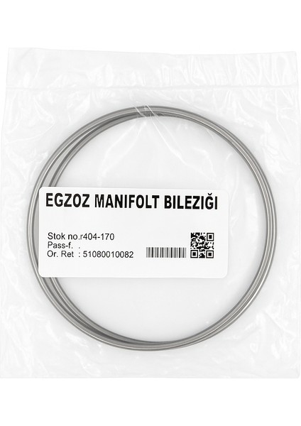 51089010082 Egzoz Manifolt Bileziği | Oem Uyumlu Egzoz Keçe / Kelepçe