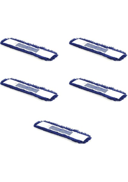 Mavi 60 cm Palet Tablet Mop, 5 Adet, Temizlik Için Ideal!
