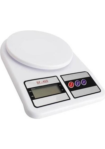 Dijital Hassas Mutfak Tartısı, LCD Ekranlı, Ithalatçı Garantili, Kullanışlı ve Şık Tasarım