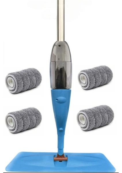 4 Bezli Sprey Mop Temizlik Seti, Deterjan Hazneli, Pratik ve Kullanışlı fiyatları