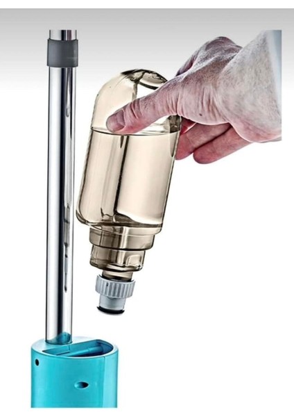 Mavi Renkli Süper Parlak Sprey Mop, Kolay ve Hızlı Temizlik Aracı modelleri