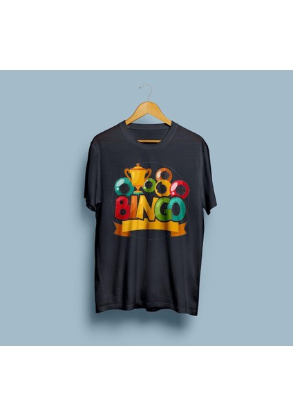 Oversize Bingo Tasarım Unisex T-Shirt