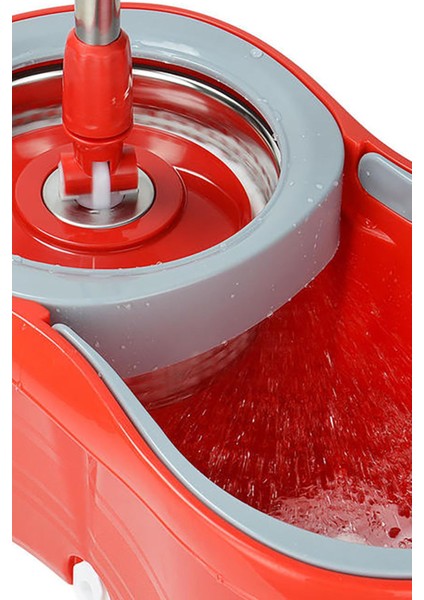 Dönerek Temizlik Kolaylığı Sunan 13L Kova ve Paspas Seti indirimleri