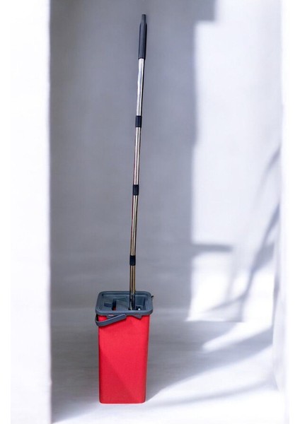 Kırmızı Temizlik Seti, Parlak ve Kullanışlı Flat Mop ile Temizlik Keyfi fiyatları