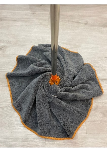 Gri Mikrofiber Paspas Mop Yedek Ucu, Temizlik Için Pratik ve Dayanıklı Parça fiyatları