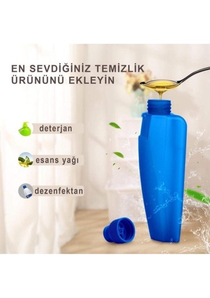 Pratik Temizlik Seti, Sprey Mop ve Deterjan Hazneli, 2'li Paket indirimleri