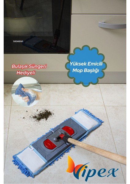 50 cm Şönil Püsküllü Yedek Mop Temizlik Aksesuarı