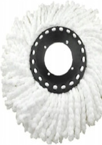 Yumuşak Mikrofiber Yuvarlak Temizleme Paspas Seti, 3'lü Paket, Beyaz Renk fiyatları