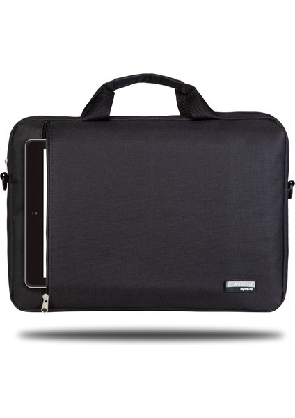 BND200 Eko Serisi 15,6 Inç Laptop Notebook El Çantası Siyah T300 Kablosuz Mouse