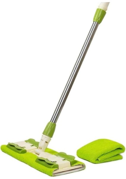 Mor Teleskopik Mop, 360° Dönebilen Pratik Temizlik Aracı