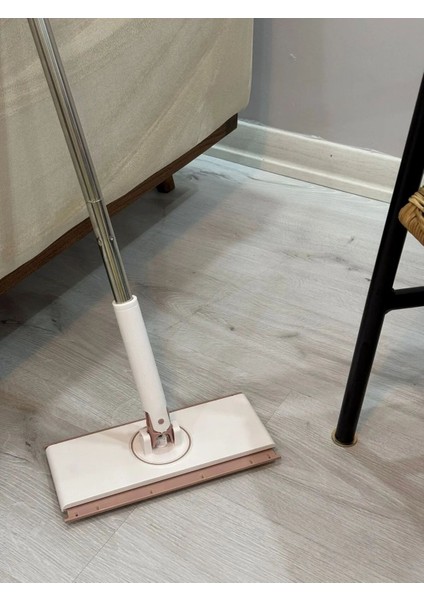 Tüm Bezlerle Uyumlu Kendinden Sıkıştırmalı Click Mop, Pembe-Krom fiyatları