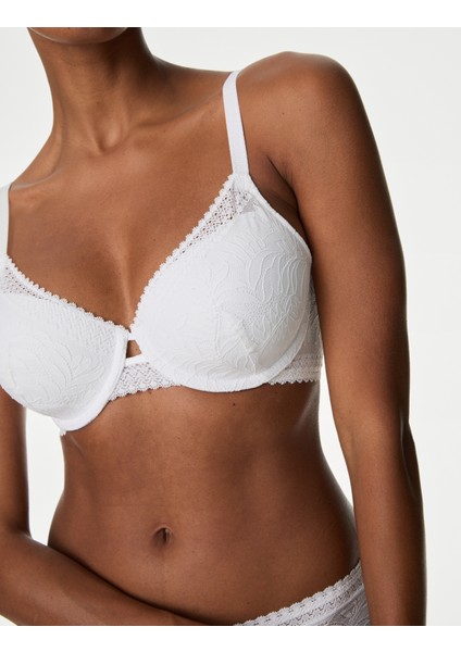 Flexifit™ Dantel Detaylı Destekli Full Cup Sütyen fırsatları