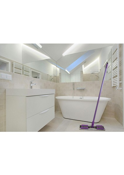 Renkli Mandallı Temizlik Mop, Kolay ve Pratik Kullanım