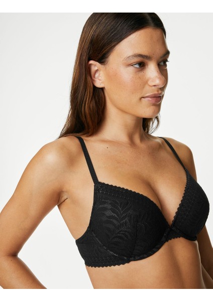 Flexifit™ Dantel Detaylı Destekli Push Up Sütyen fiyatları
