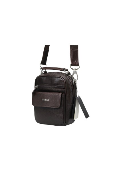 Kahverengi Hakiki Deri Mini Kristal El Çantası - GRD250802WT1846 fırsatları