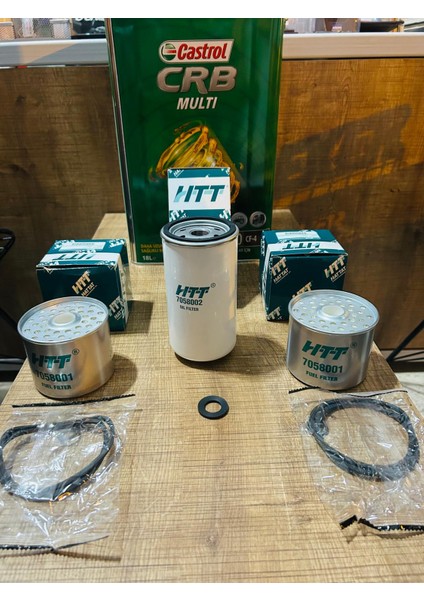 Massey Ferguson 135-148-240 Yağ-Filitre Bakım Seti Hattat Marka modelleri