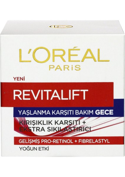 Revitalift Gece Bakım Kremi modelleri