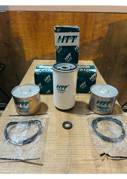 Massey Ferguson 135-148-240 Yağ Filitre ve Mazot Filitre Bakım Seti Hattat Marka