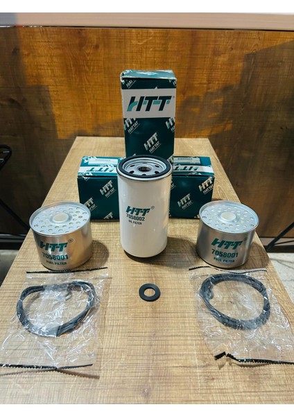 Massey Ferguson 135-148-240 Yağ Filitre ve Mazot Filitre Bakım Seti Hattat Marka modelleri