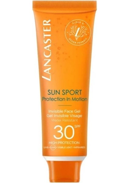 Sun Sport Face invisible Gel SPF30 Yüz Güneş Koruyucu Jel 50ML