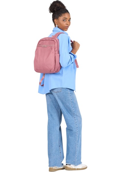 Suya Dayanıklı, Hırsızlık Koruma Cepli, Valiz Sabitleme Kemerli 13.1" Sırt Çantası CB00769