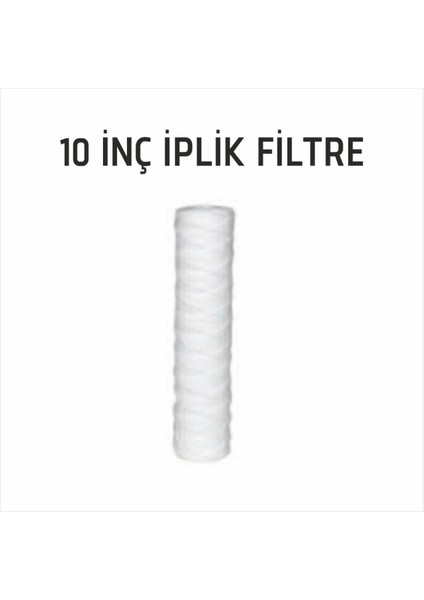 Su Arıtma Cihazları Için 10INÇ Iplik Filtre