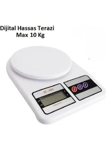 Dijital Hassas Mutfak Terazisi, 10 Kg, Elektronik Ölçüm, Pratik ve Güvenilir fiyatları