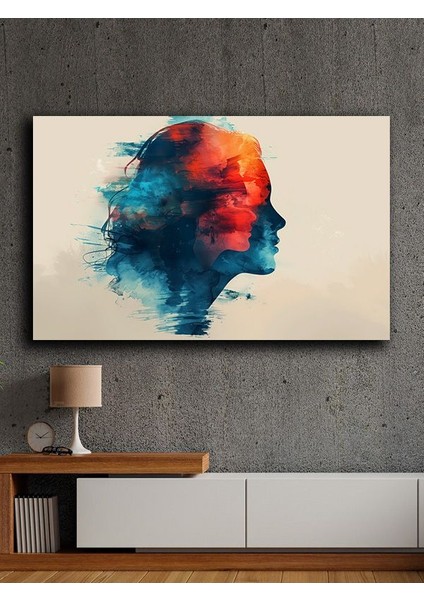 Çerçevesiz Kendinden Yapışkanlı Tablo Görünümlü Duvar Posteri Çerçevesiz Çıtasız