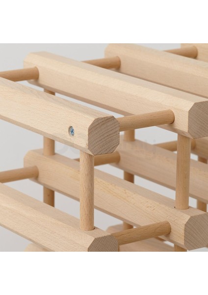 Magnetısk 12 Şişelik Şarap Rafı, Masif Ahşap 505.141.15 modelleri