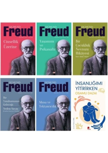Sıgmund Freud Cinsellik Üzerine – Yaşamın ve Psikanaliz – 5 Kitap Set +1 Kitap Hediye