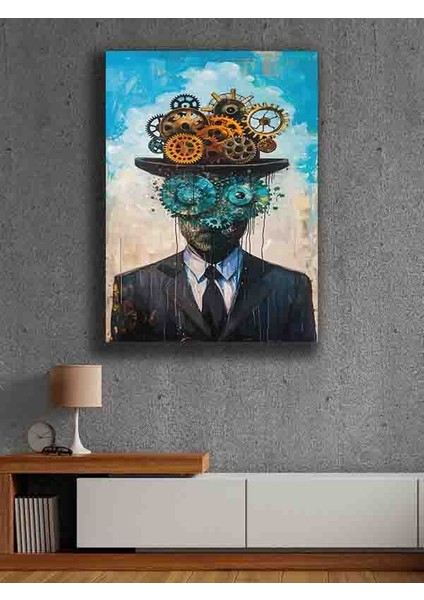 Çerçevesiz Kendinden Yapışkanlı Tablo Görünümlü Duvar Posteri Çerçevesiz Çıtasız