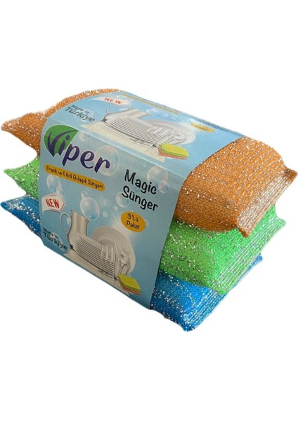 3'lü Sünger Seti, Temizlik ve Bakım Için Mükemmel Seçenek fiyatları