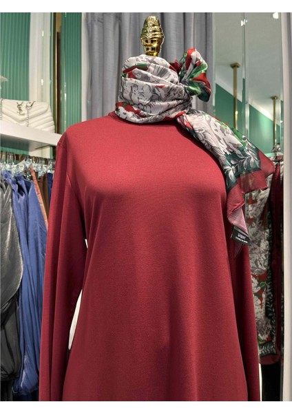 Adn Penye Tunik - Bordo - 1 fiyatları