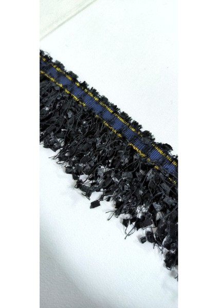 Laci Şerit Üzerine Desenli Püskül Saçak fırsatları