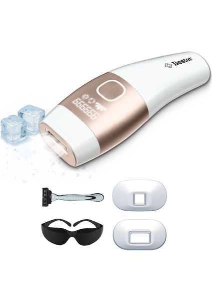 IPL7100 Buz Soğutmalı Ipl Lazer Epilasyon Aleti – 5 Kademe, 1.000.000 Atım