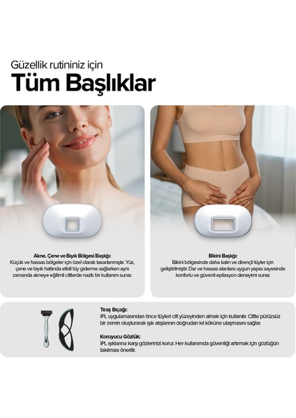 IPL7100 Buz Soğutmalı Ipl Lazer Epilasyon Aleti – 5 Kademe, 1.000.000 Atım fiyatları