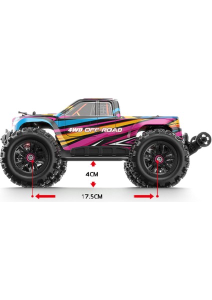 1/16 Hyper Go 16209 4x4 +50KM Hız Fırçasız Motor ve Escli, 2.4 Ghz. Uzaktan Kumandalı Arazi Aracı indirimleri