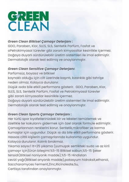 Çamaşır Deterjanları 1 L x 3 ve Rosie Pamuk Hediye fiyatları