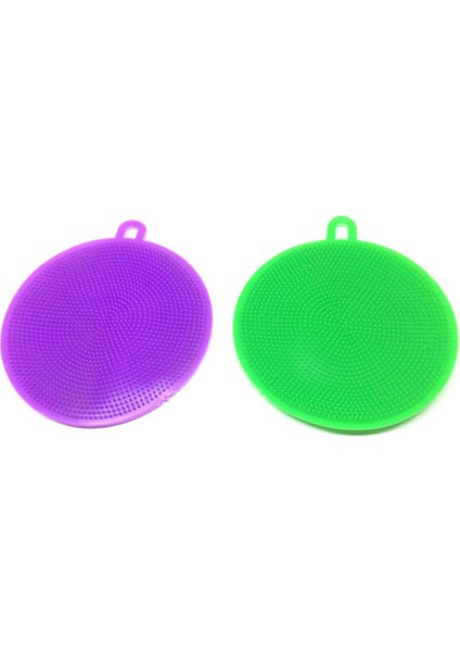 Iki Adet Silikon Mutfak Bulaşık Yıkama Fırçası, Dayanıklı ve Kullanışlı Set fiyatları