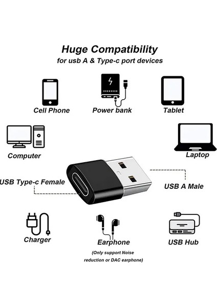 USB 3.0 Type A Erkek - USB 3.1 Type C Dişi Dönüştürücü modelleri