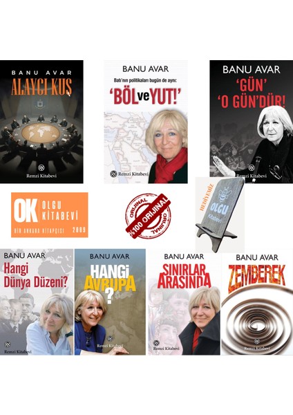 Alaycı Kuş - Hangi Dünya Düzeni? - Böl ve Yut! - Zemberek / 7 Kitap Set - Banu Avar (Telefon Tutucu Hediye)