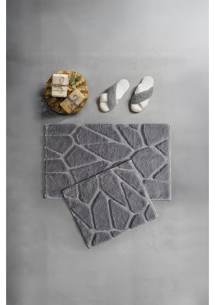 Grano Banyo Paspas Seti Antrasit