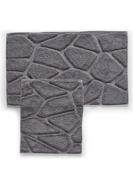 Grano Banyo Paspas Seti Antrasit indirimleri