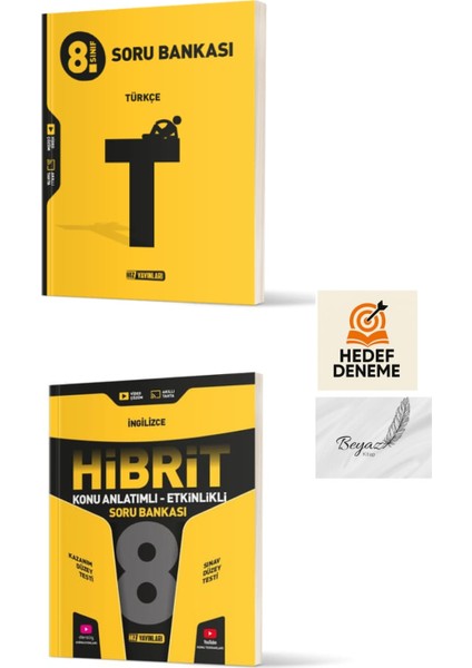 Hız 8.sınıf Türkçe Soru Hibrit Ingilizce Konu Anlatımlı Soru Bankası Hedef Deneme
